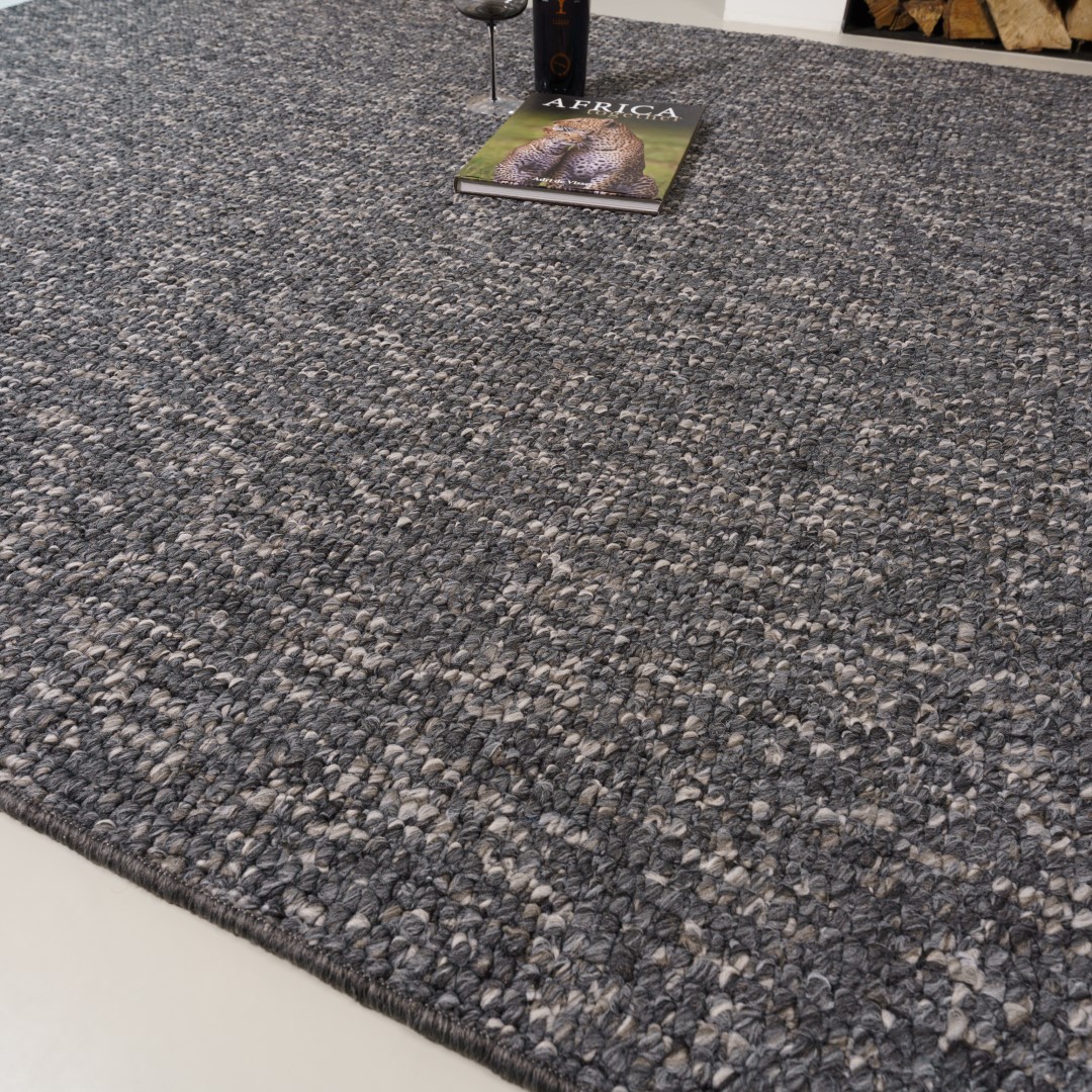 Teppich Xilento Stone Anthrazit Grau | 200 x 300 cm