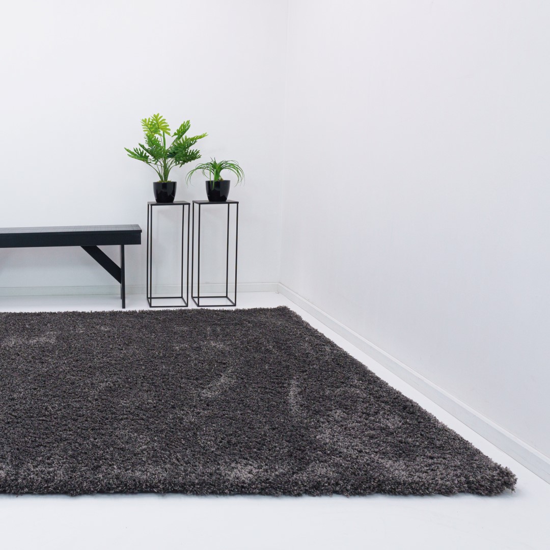 Teppich Xilento Plush Metal Grau | 200 x 300 cm