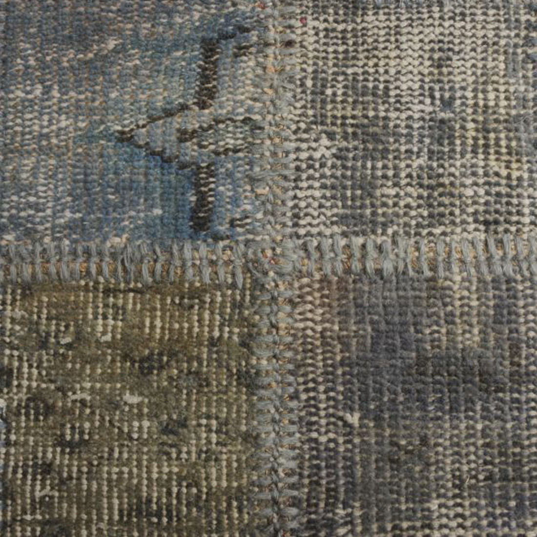Vintage Teppich Antique Handgekn?pft Grau | 170 x 230 cm